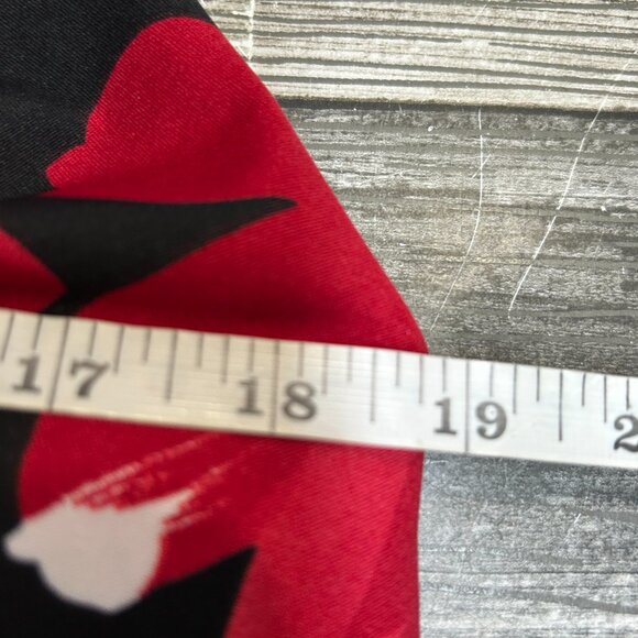 Gigi Womens Maxi Dress Size 12  Halter Red Tropical Floral Resort Wear Beachy - Picture 8 of 10